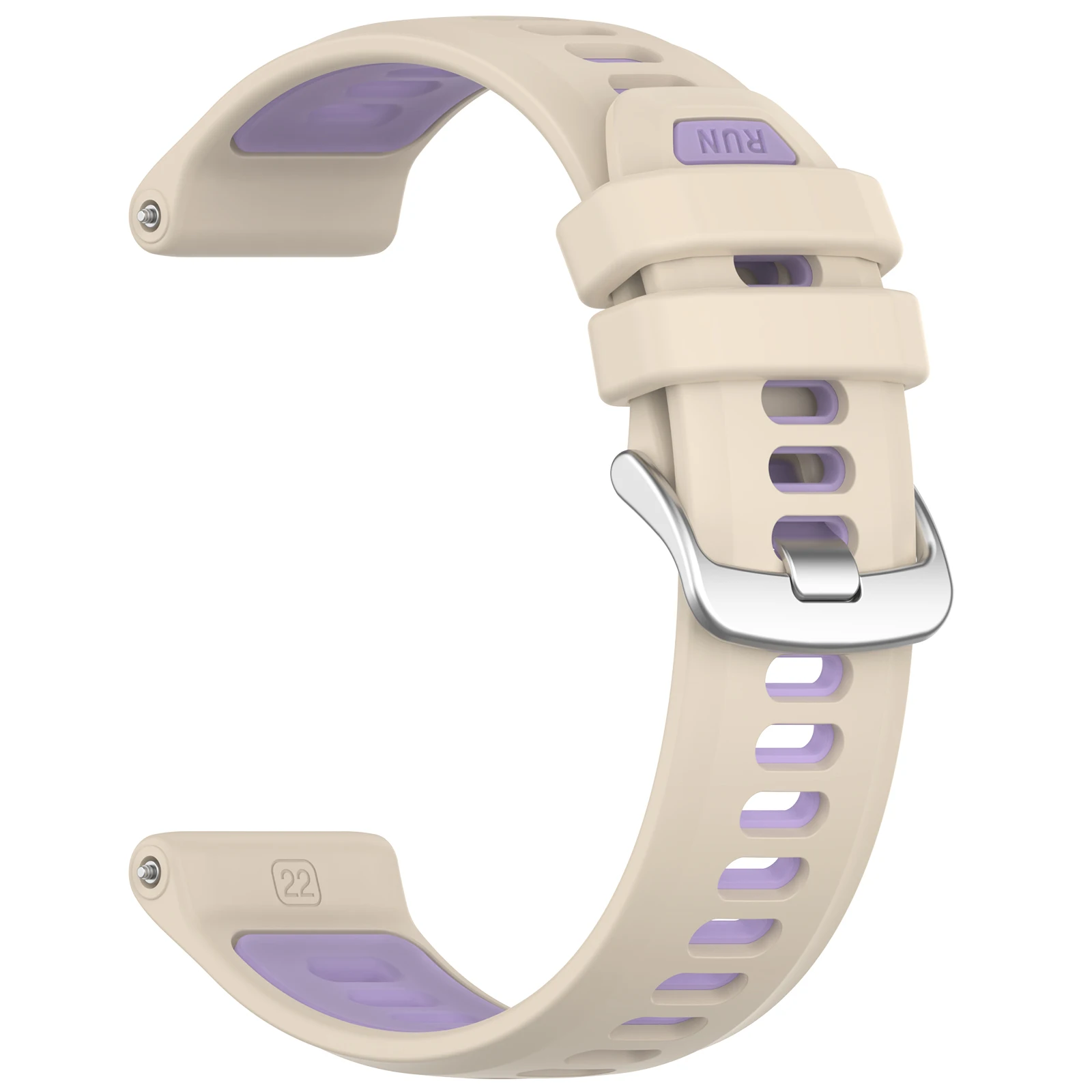 公式シリコンストラップ Garmin Forerunner 970 965 955 945 935 ツートンカラー通気性ブレスレットリストバンド Forerunner 745 Correa