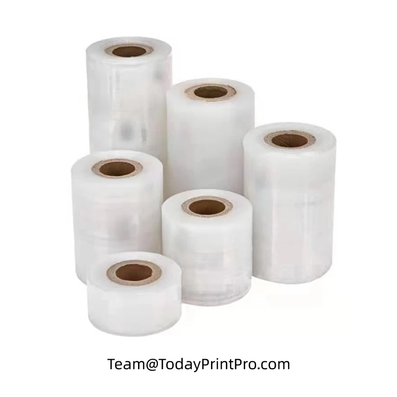 Hot Peel Cold Peel Double Single Side Printing 75 Micron 30 33 60 cm 60cm 60cm*100m DTF PET Film Roll For Heat Transfer Printer