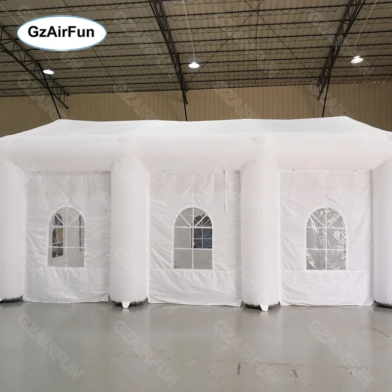 Portable Outdoor Tent Inflatable Party Tent With Led Night Club for Luxury Tents Camping