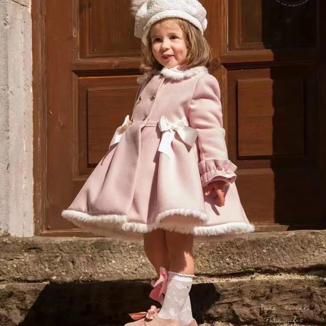 Little girl wool dress coat best sale