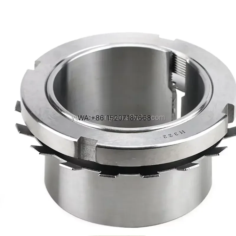 Wmwmnu H3136 Adapter Sleeve 160x180x131mm Tapered Bore Mounting Sleeve with Lock Nut Washer for Steel Mill Cement Plant Large