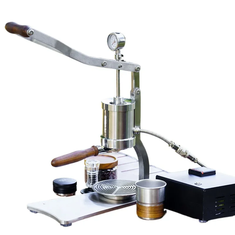 Mesin Espresso Tuas 304 Kapasitas Rongga Baja Tahan Karat 1500W Pembuat Peti Pemanas PID