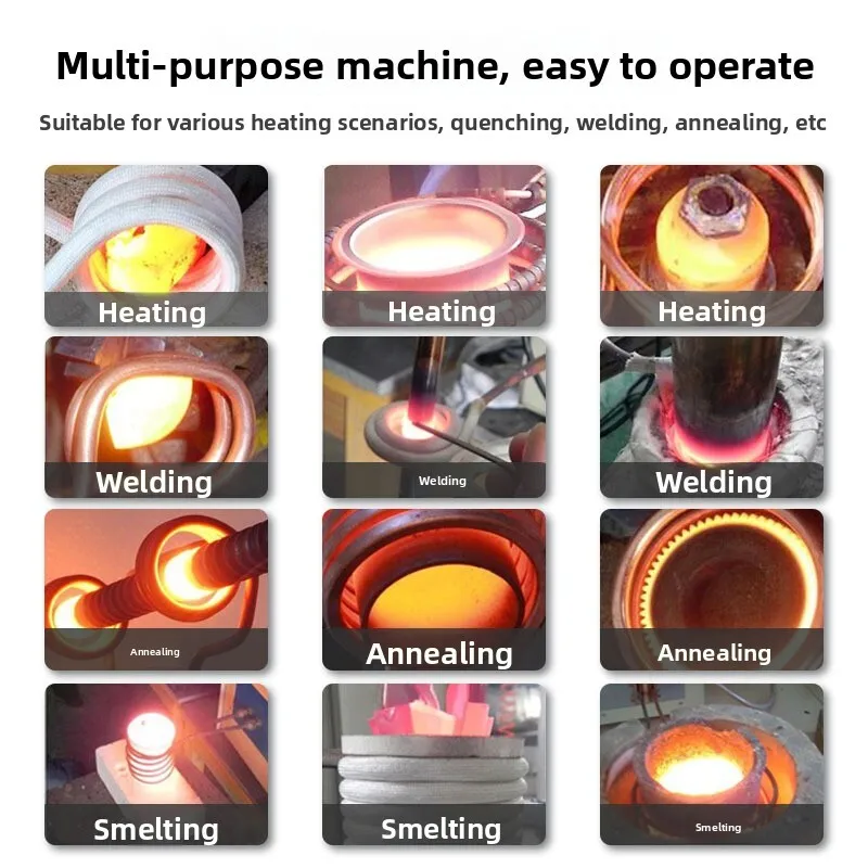 초미세 부품 가열 장비 전자동 고주파 담금질 어닐링로 주파수 유도 용접기