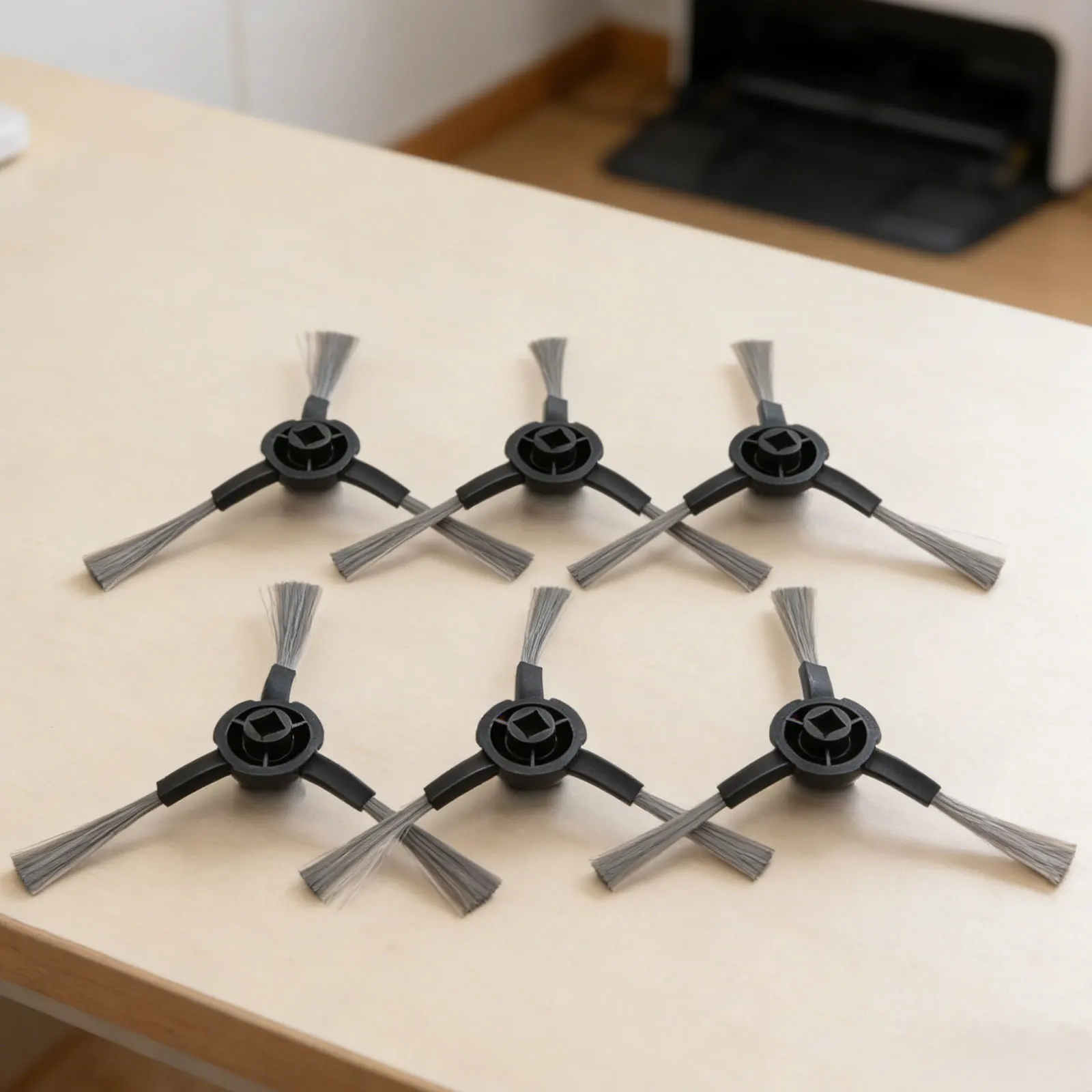 6 Pack Replacement Side Brushes for X20+ X20 Max X20 Pro X10+ For L10s For Ultra Vacuum Cleaners Enhanced Cleaning