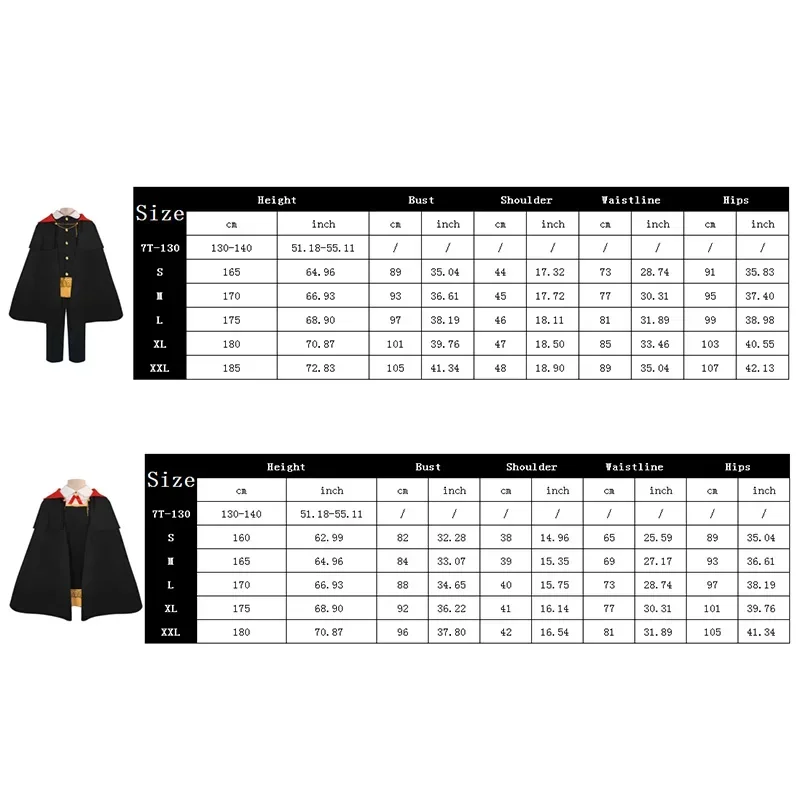 Anime Spy X Family Damian Desmond Anya Forger disfraces Cosplay capa peluca Imperial Scholar capa uniforme escolar Halloween Coágulo MN3