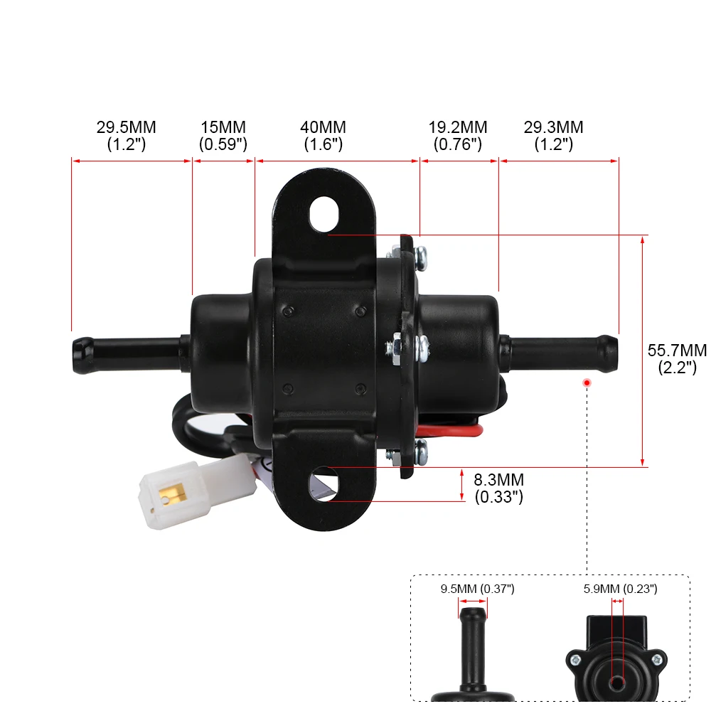 BAOLUN   Universal 12585-52030 EP-500-0 035000-0460 Electric diesel 12V Fuel Pump  EP-500-0 gasoline 68371-51210