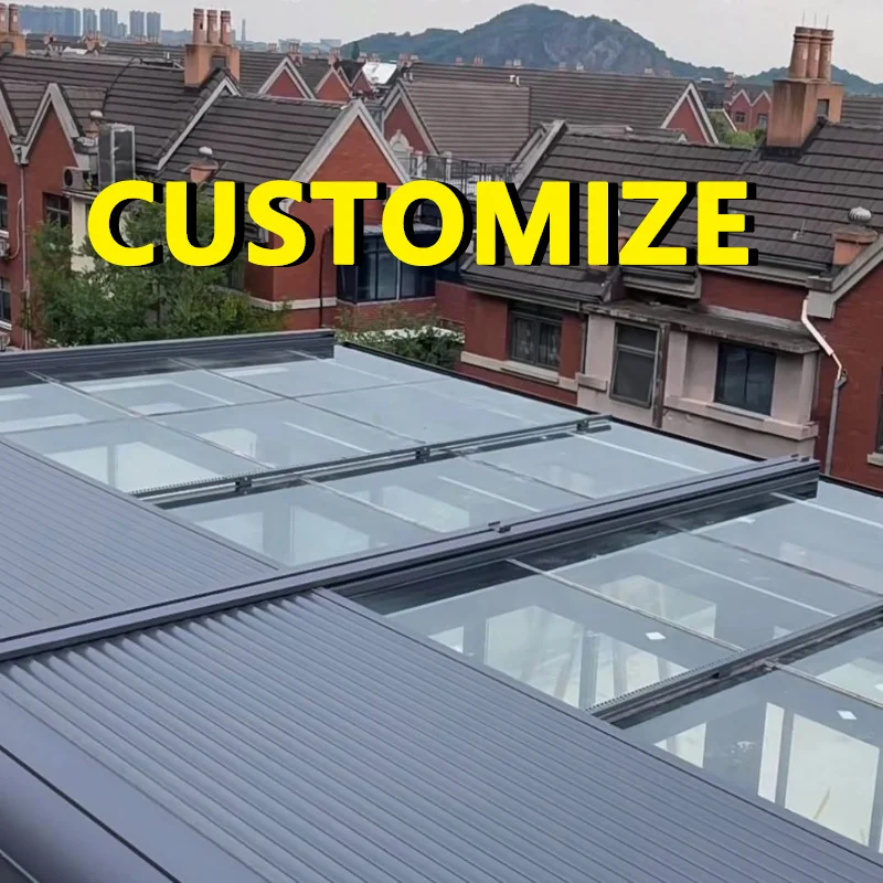 Any Size Custom Zero Maintenance Full Aluminum Awning Lifetime Rust Corrosion Resistant Motor Silent Retractable Patio Canopy