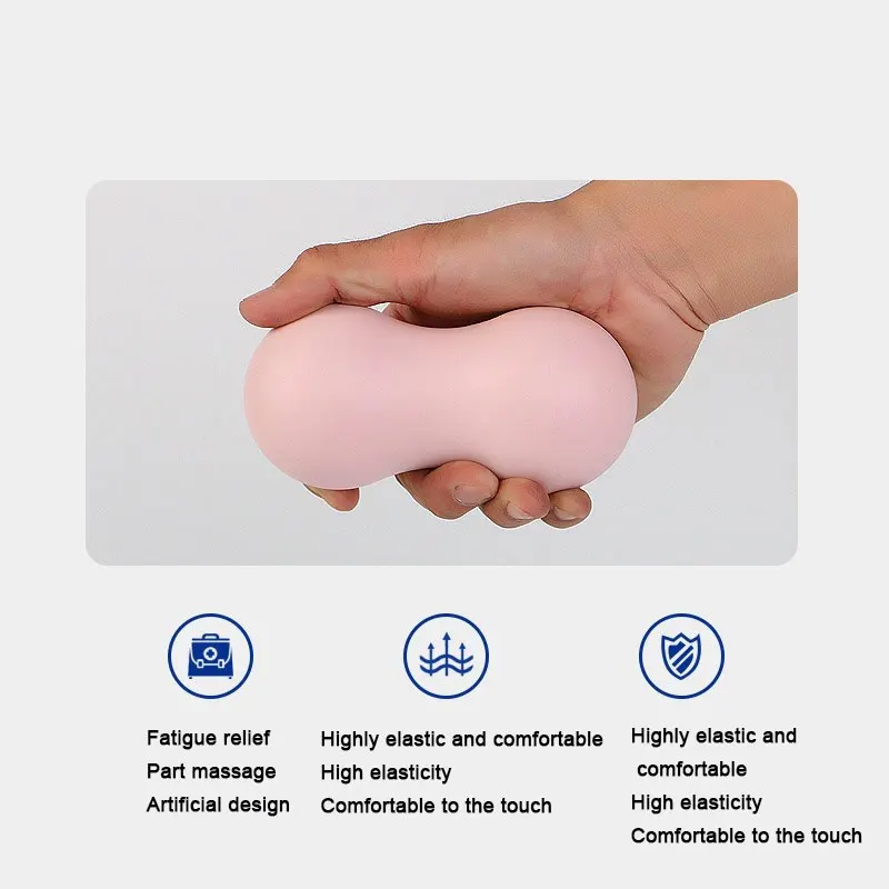 Silicone Massage Ball Full Body Massage Back Exercise Peanut Fascia Ball Home Exercise Equipment Yoga Auxiliary Tools