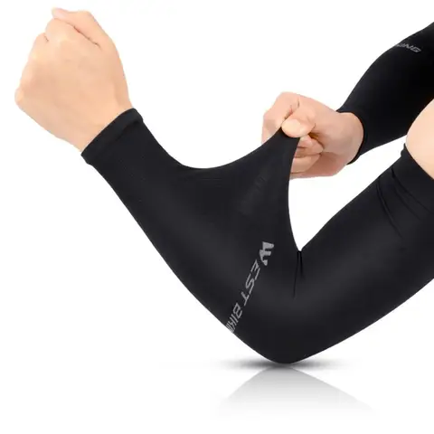 Arm Sleeves Warmers Sports Sleeve Sun UV Protection Hand Cover Cooling Warmer Running Fishing Cycling Ski