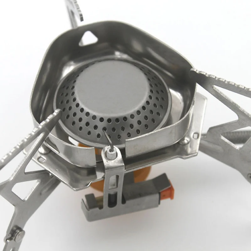 

Windproof Outdoor Camping Stove Lightweight Portable Travel Kitchen Mini Stove