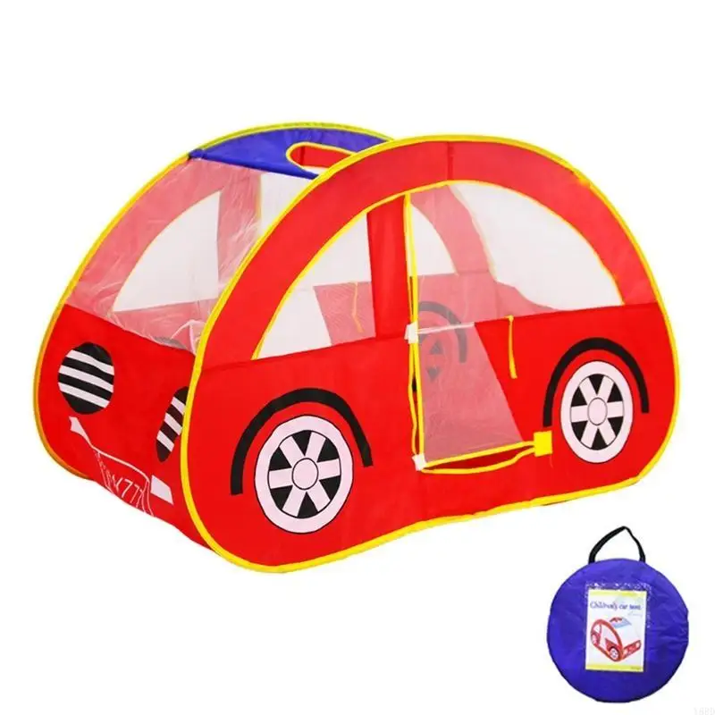 Y88d pour house intérieure tente dessin animé tente voiture interactive tente pop-up pour garçons jardin jardin