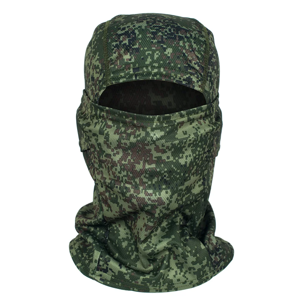 Camouflage Mask Hat Baseball Cap Beanies  Skullies Unisex Hip Hop Knitted Cap Elastic Outdoor Cap