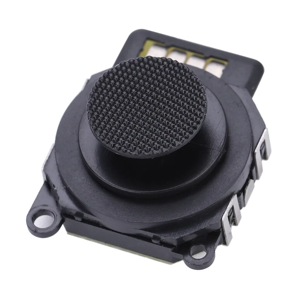 2PCS Durable for PSP 2000 Joystick Replacement Precision Black Analog Stick 3D Button Joystick for PSP Maintenance