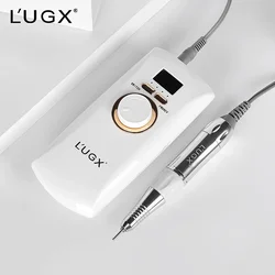 LUGX 601 30000 rpm Nail Equipments Profesional Acrylic Cordless Rechargeable Professional Electric Portable Machine Nail Drill