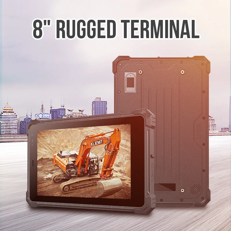 CENAVA A80ST 8781 Id Card 10000Mah 10 Point Touch Android 13 8 Inch Rfid Biometric Fingerprint Android Industrial Rugged Tablet