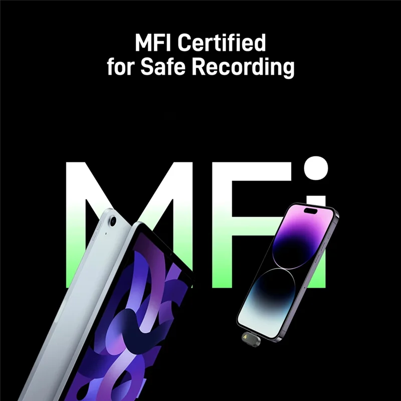 

BTLIFE-Wireless Lapel Microphone With Noise Cancellation App Setting For Audio Video Recording