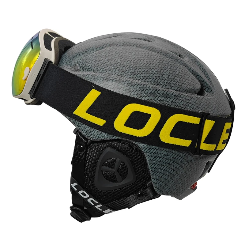 LOCLE Ski Helmet Men Women Boys Girls In-mold CE Certification Skating Skateboard Snowboard Snowmobile Motorcycle Helmet