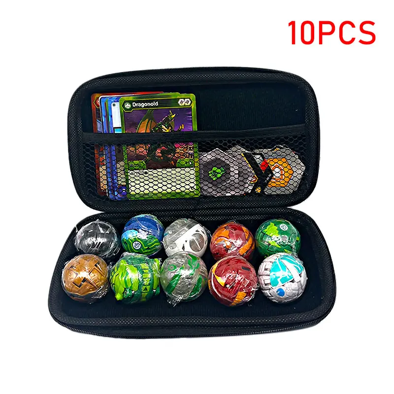 Nuevo 4/6/8/10/12/15 Bakugans juguete de deformación de dibujos animados herramienta de muñeca de alta gama caja de almacen