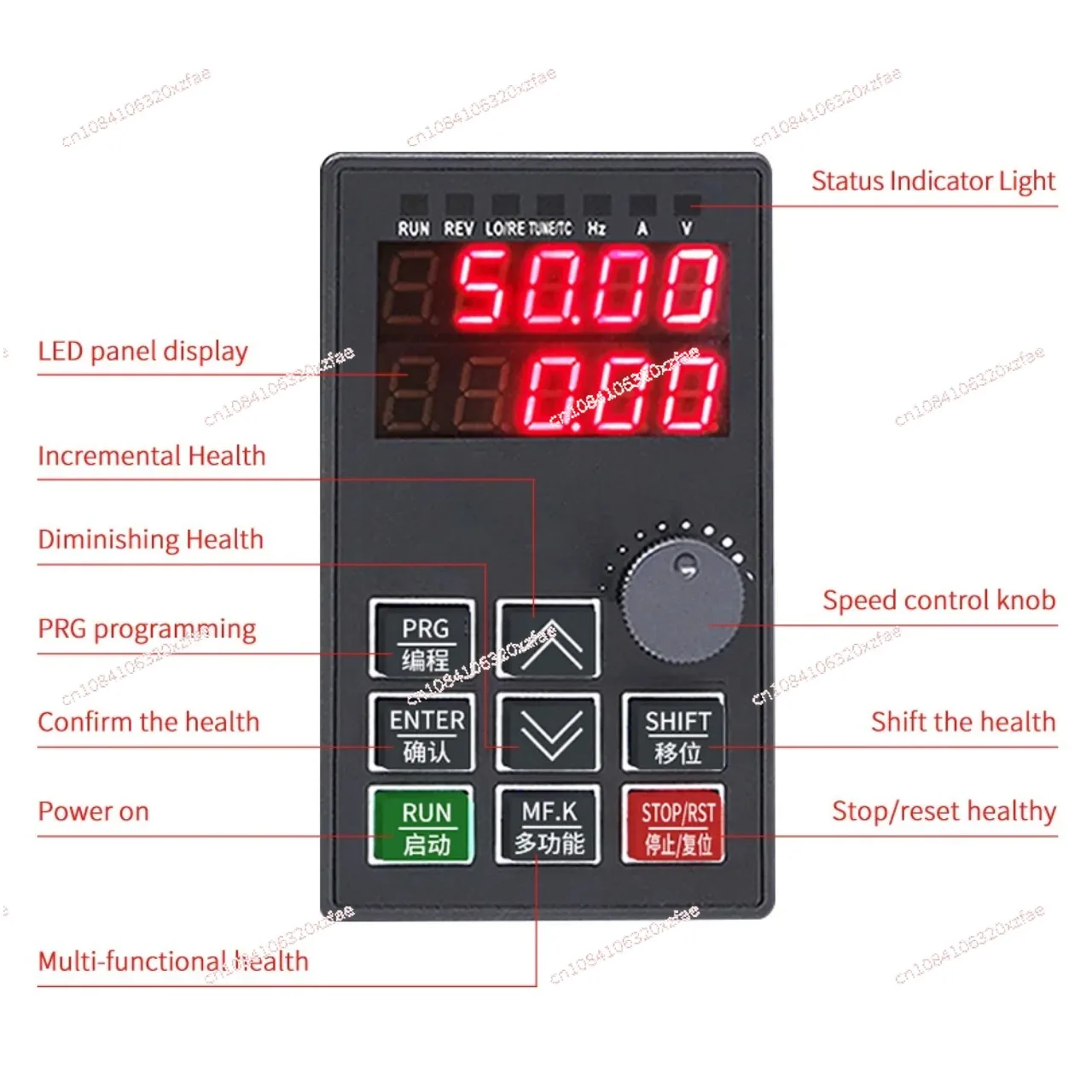 Variable Speed Drive Frequency Inverter 3 Phase 220V 380V To 3 Phase 380V 7.5KW 11KW 15KW