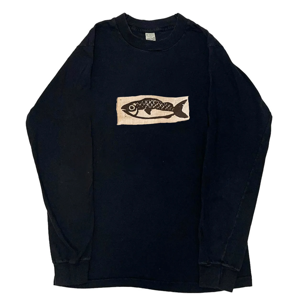 vintage-american-lazy-sle-long-sve-bla-heavy-embroidery-high-end-feeling-early-autumn-men-women-t-irt-top-casual-wear