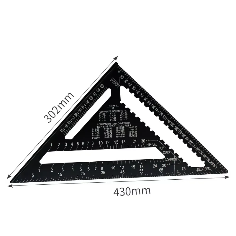 12/7-inch Rafter Square Carpen - огляд і ціна Workshop Measuring Tools