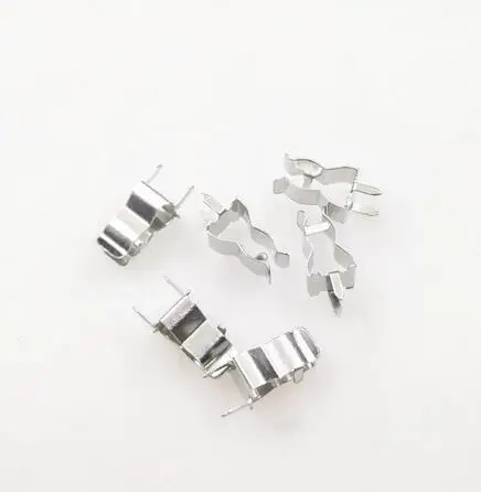 100pcs/lot 5x20mm  Fuse Holder Clips Glass Quick Fast Blow Fuses Welding Holder