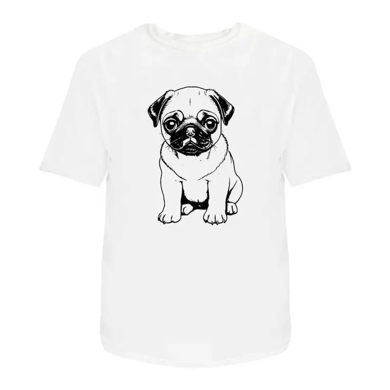 

Pug Puppy' Cotton T Shirt Ta044841