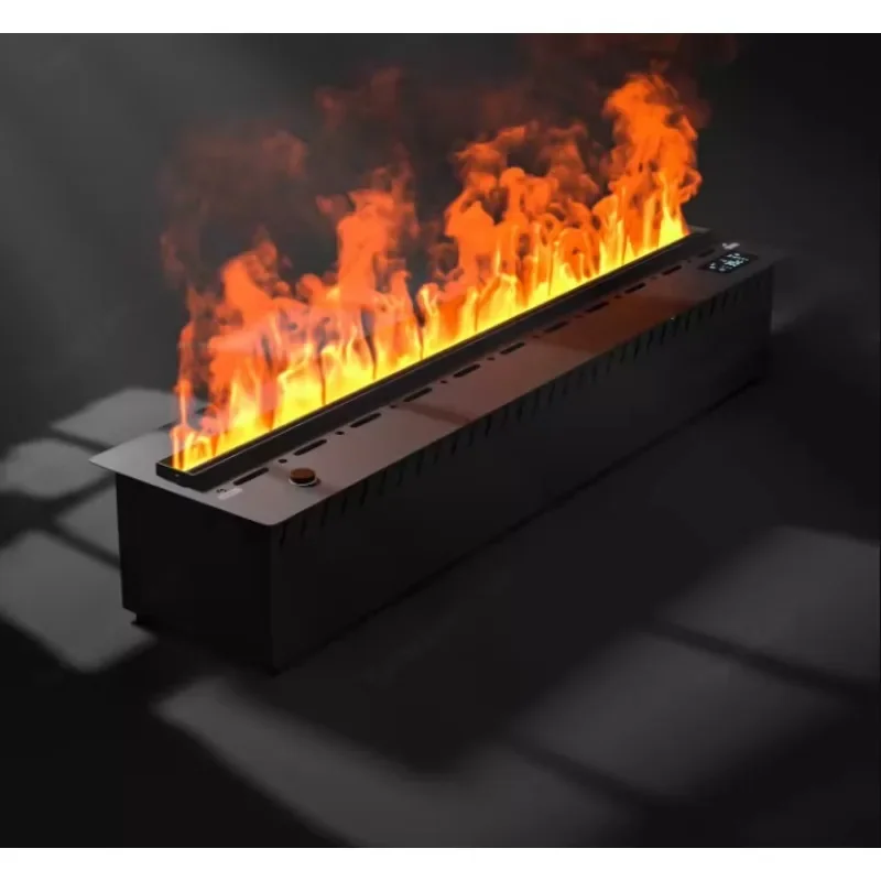 【الأكثر مبيعًا】 مدفأة بخار الماء ثلاثية الأبعاد 1500 مم إدراج كهربائي 64 لون لهب LED مدفأة مياه بخار 1500 مم كهربائية #2