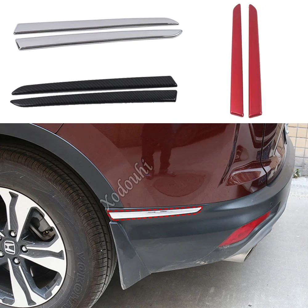 

Car Side Bumper Corner Protection Trim Frame Stainless Steel Anti-rub Cover Panel For Honda CRV CR-V 2017 2018 2019 2020 2021