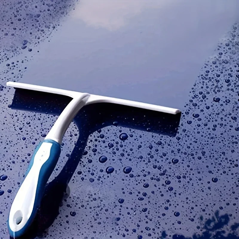 Automotive T-style Front/Rear Window Body Snow Scraper Squeegee image 2