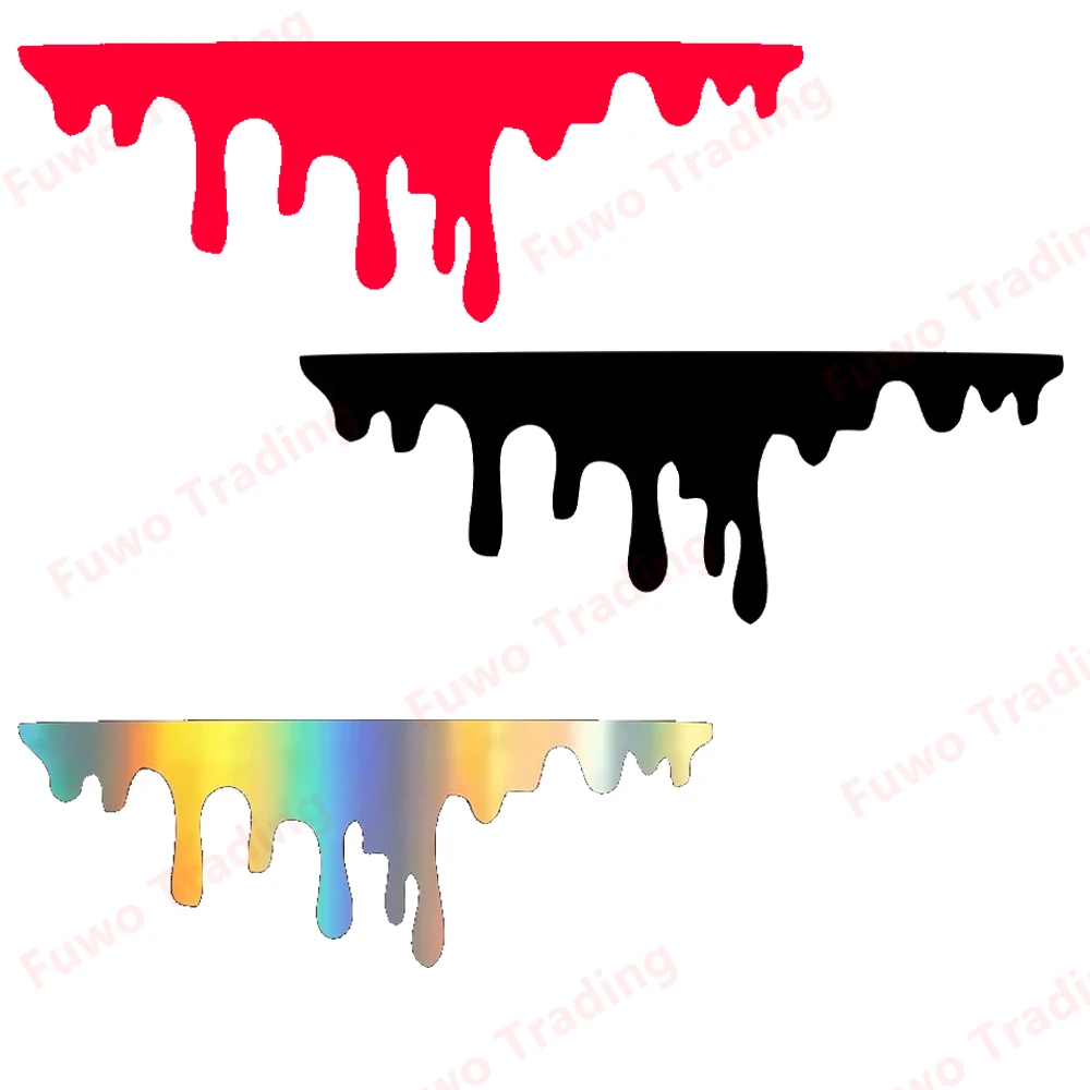 

Personality Car Sticker Blood Drips for Car Motorcycle Racing Helmet Laptop Trunk Body Car Window Surfboard PVC Vinyl Decals