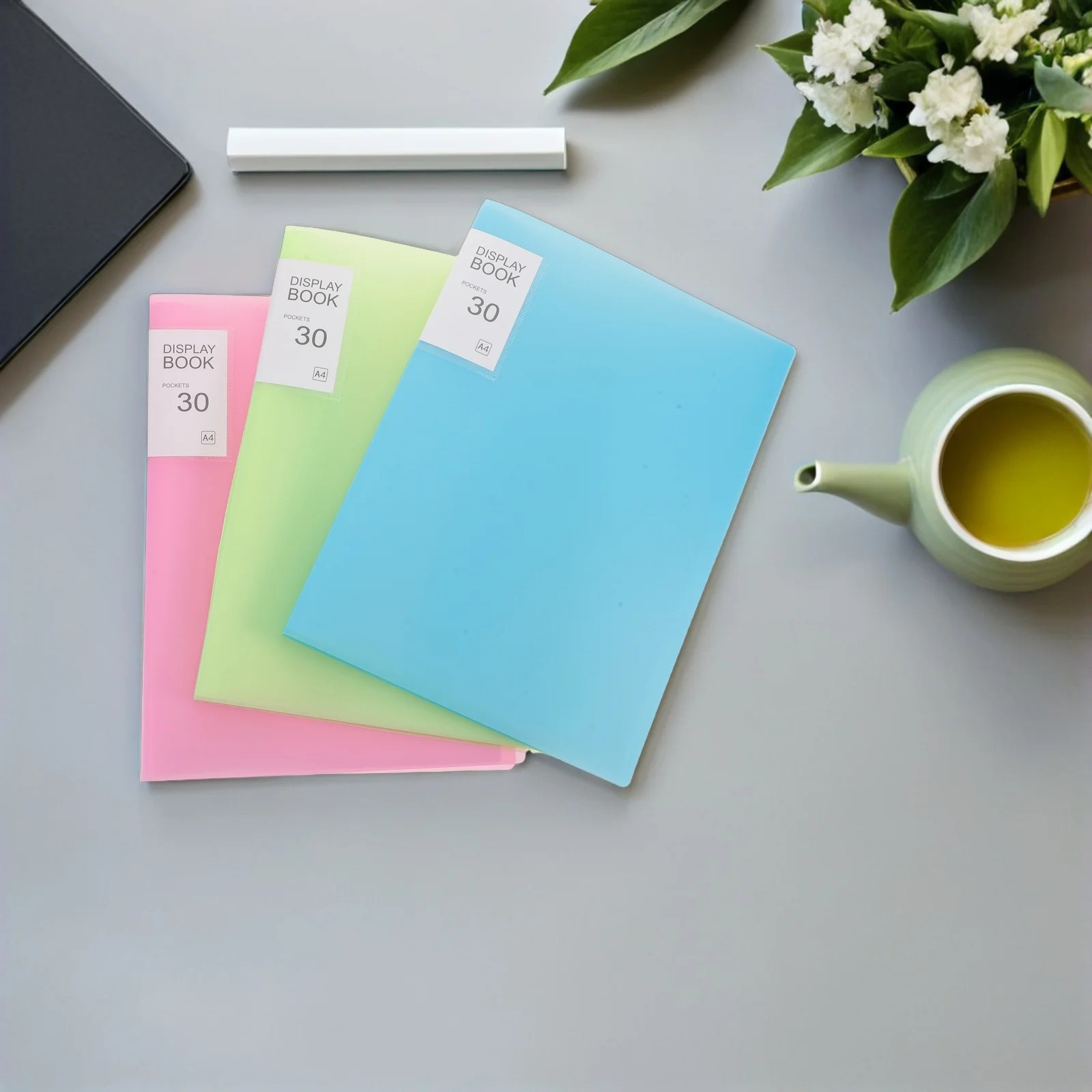 3 قطعة كتاب تخزين فني ماسي A4 30 صفحة مجلد محفظة محمول لحلول تخزين اللوحة الفنية #1