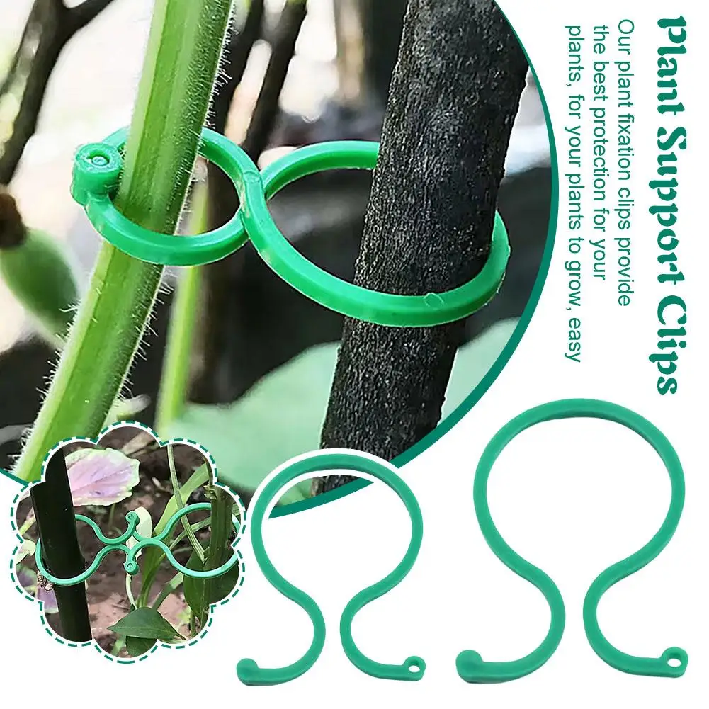 

Horticultural 8-shaped Buckle Climbing Vine Tomato Buckle Access Fixing 8-shaped Gourd Buckle Cucumber Binding Plant G Z9L5
