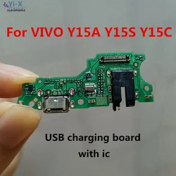 1PCS USB Charging Board Dock Connector Charger Port Flex Cable for VIVO Y15A Y15S Y15C Repair Parts