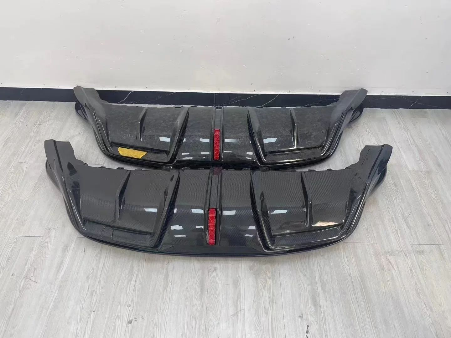 Jayspeed carbon body kit upgrade to IM-P style rear diffuser for Tesla Model Y