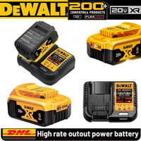 Original DeWalt 6Ah/5Ah 20V battery replaceable DCB184 DCB200 DCF892 DCF845 DCF850 DCF911 DCD800 DCD805 Tools Battery