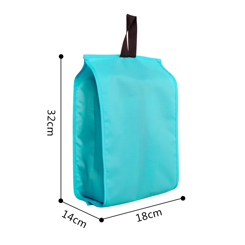 Women Foldable Shoes Bag Travel Nylon Waterproof Transparent Shoes Packing Organizers Storage Bag Pouch Portable Shoes Cover