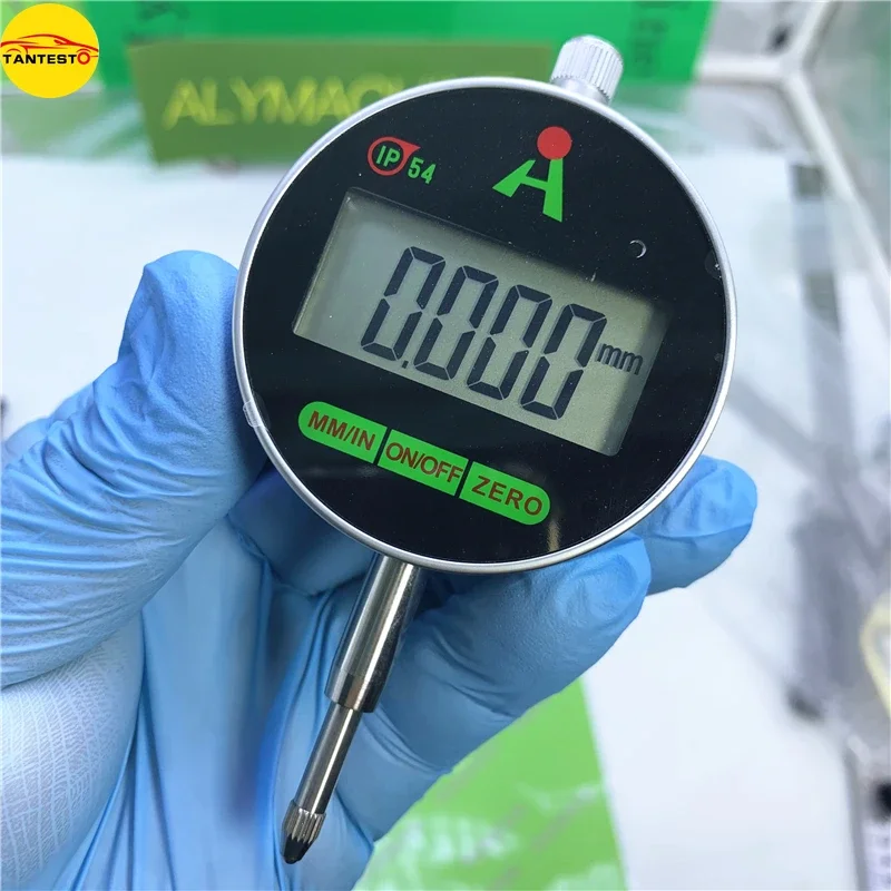 Diesel Common Rail Injector AHE Stroke Trave Test Measuring Micrometer 0.001mm Touch Screen Steel Cover