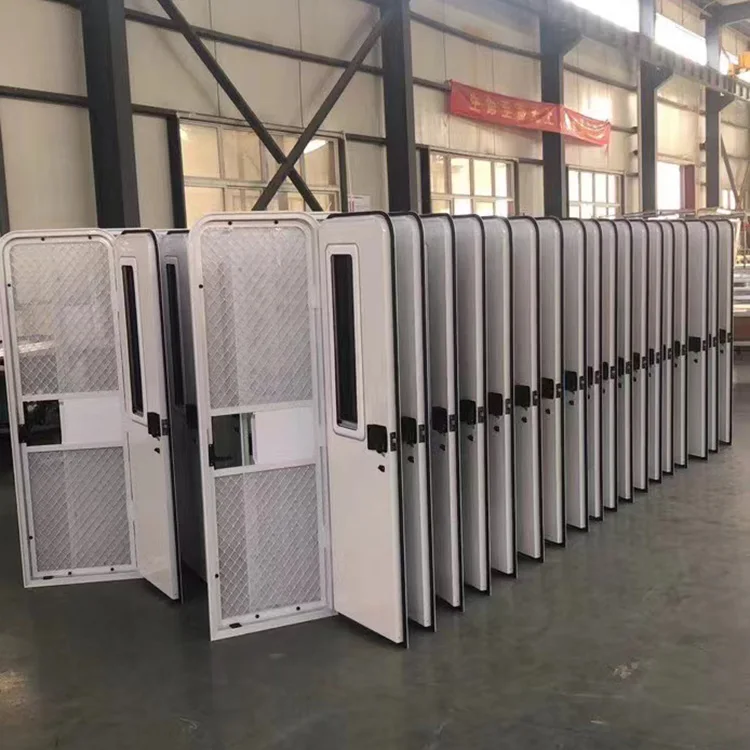 سعر جيد وأفضل خدمة 620X1750mm باب دخول RV مع باب داخلي إطار من الألومنيوم باب Rv مقاوم للماء #5