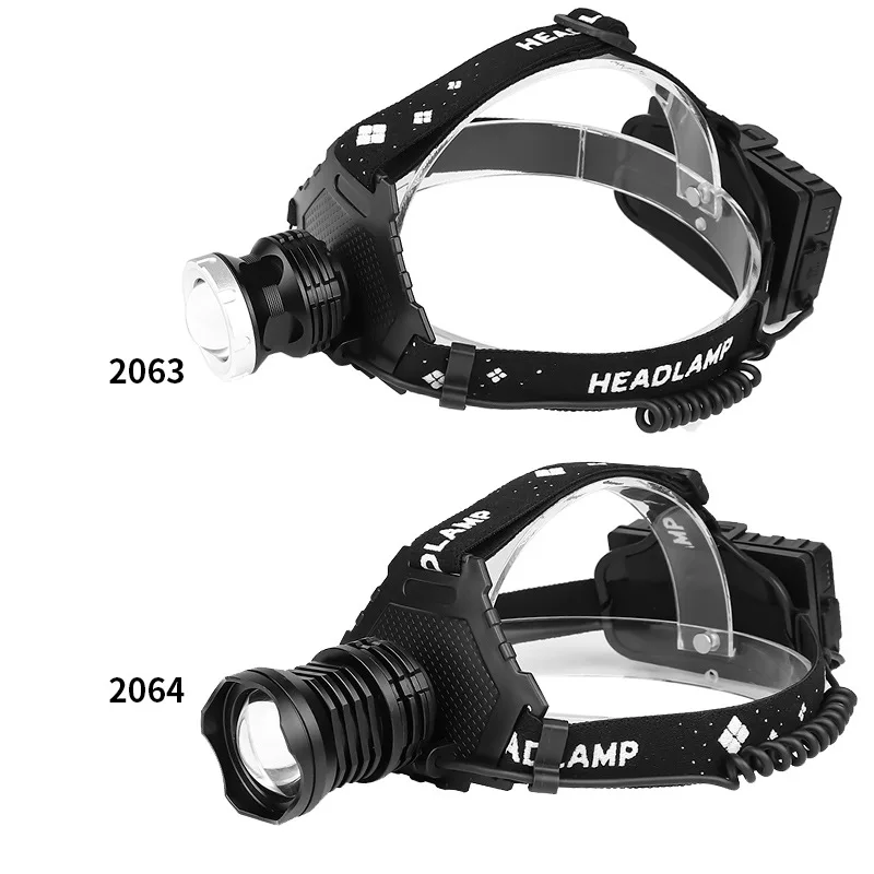 Outdoor Power Headlamp -XHP70 Zoomable Beam with USB Charging & Power Bank Function, for Camping, Emergency, and Hands-Free Work