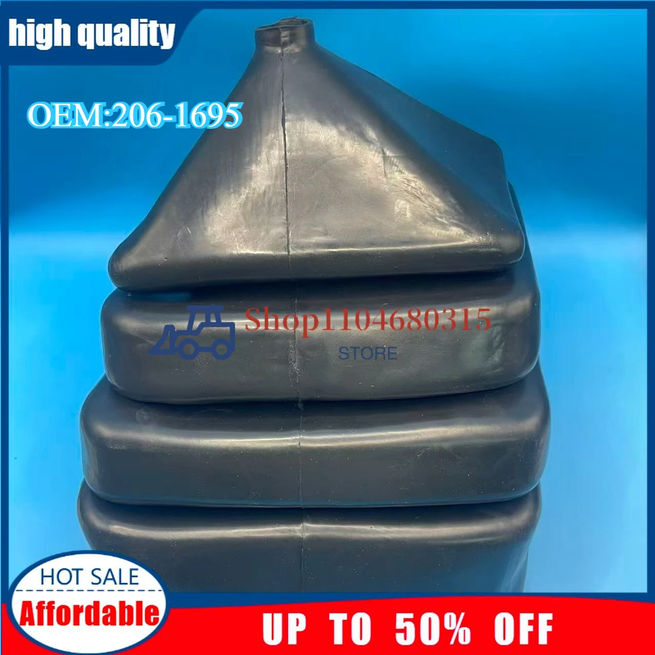 

206-1695,2061695,Резиновый пылезащитный чехол 414,416,420,422,428, 430,434,450E,Рукав переключения передач