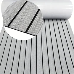 2400*1200mm Boat Flooring Sheet EVA Foam Marine Faux Teak Decking Carpet Mats Non Slip Pontoon Brown Self Adhesive Yacht Pats