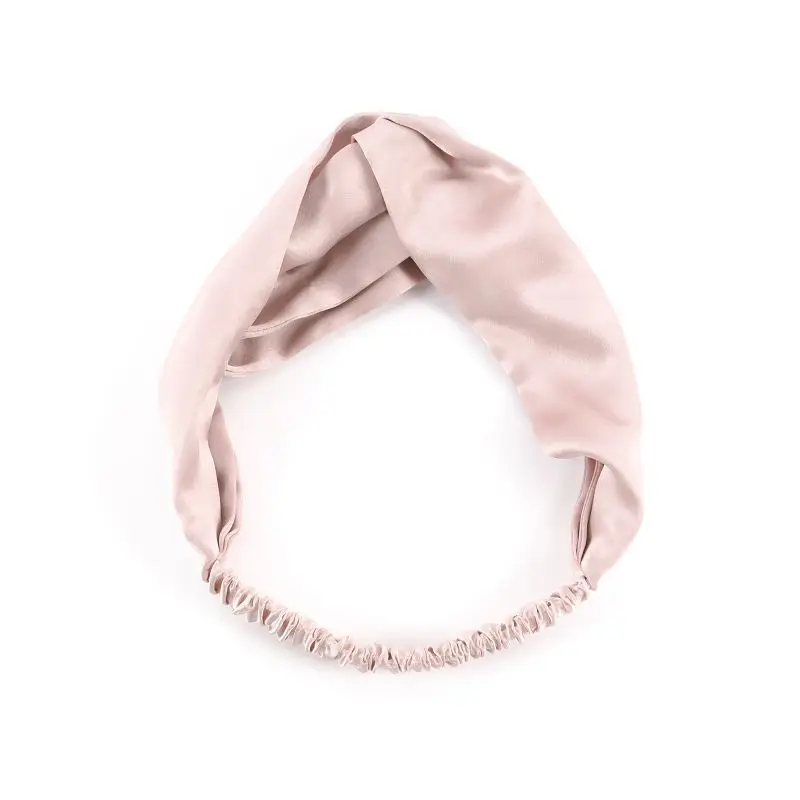 Winsleter-19MM 100%Real Silk Headband, Dopamine Color, Women French Simplicity Band Girl Hair Band, 2026 Spring New A61442CC