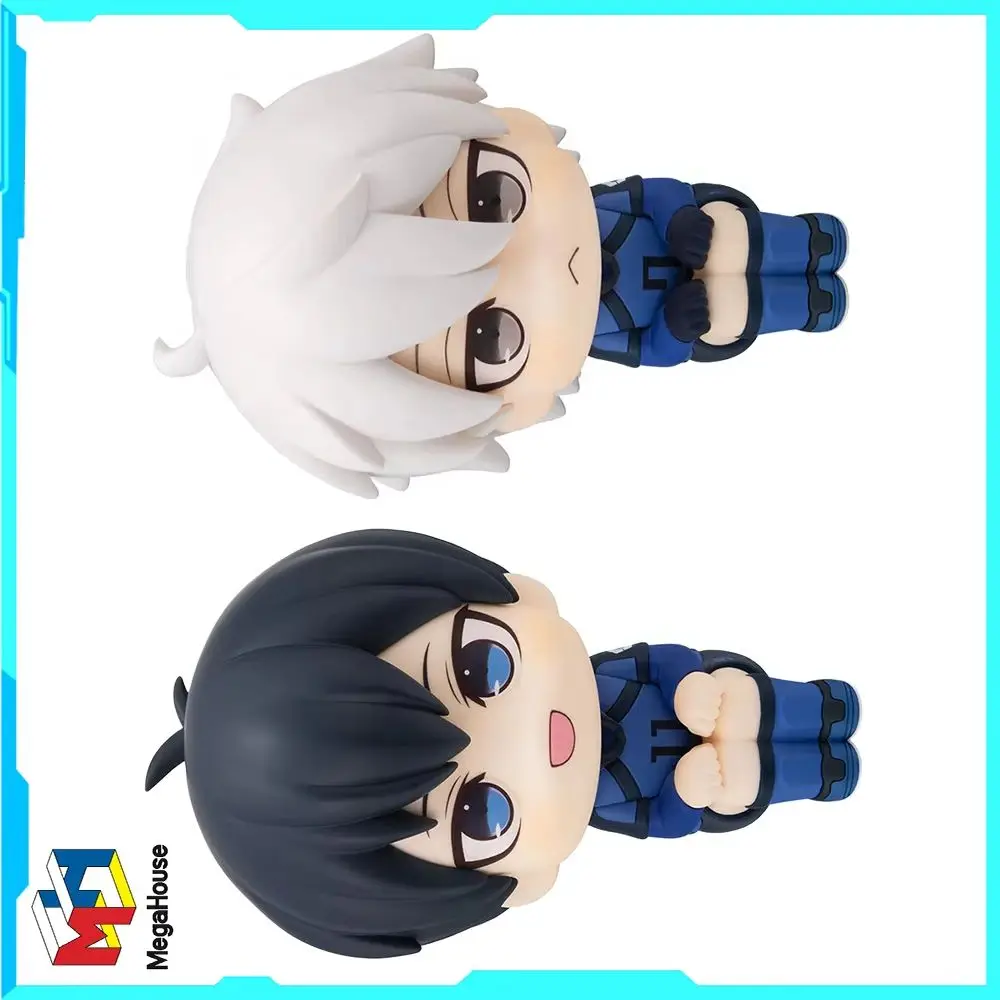 

100% Original in Stock MegaHouse Look Up Blue Lock Isagi Yoichi Anime Figure Action Figure Model Decoration Collection Kawaii