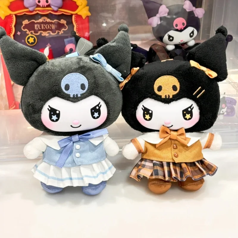

Genuine Sanrio Kuromi School Life Series Blind Box Kawaii Kuromi Vinyl Bag Pendant Doll Mystery Box Customize Toy Kids Cute Gift