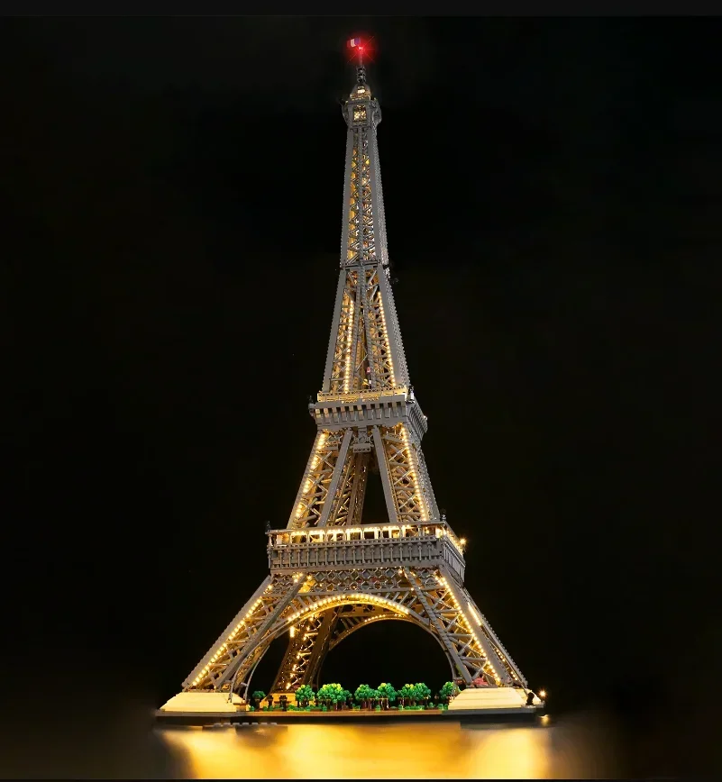 LED Light Kit for 10307 Eiffel Tower Building Blocks Set Bricks Toys for Children(NOT Include the Model) RC Version