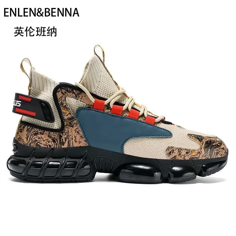 

Высококачественная мужская повседневная модная обувь с сеткой для бега, мужская обувь, спортивная обувь 2025, дышащие спортивные новые модели