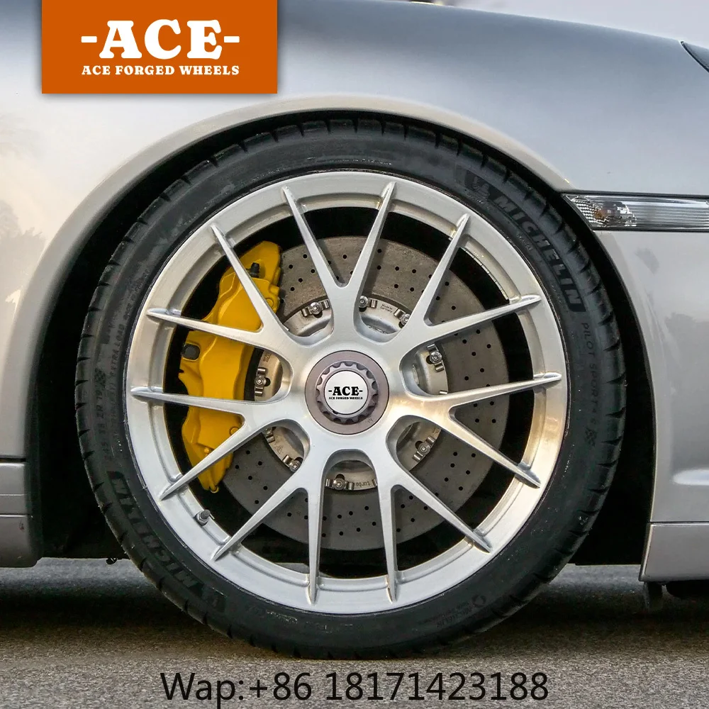 【Hot】Chrome Center Lock Forged Racing Car Rims 20 21 22 Inch 5X130 for Porsche 911 992 GT3 Panamera Taycan 718