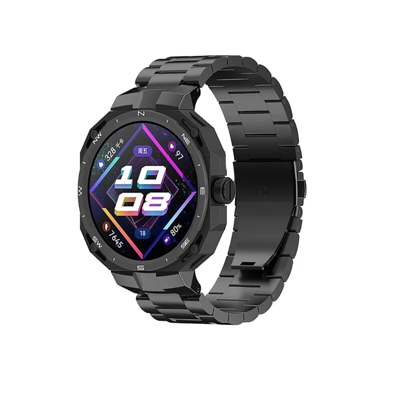 Pulsera de acero inoxidable para Huawei watch gt cyber Watch, correa de Metal, accesorios de repuesto