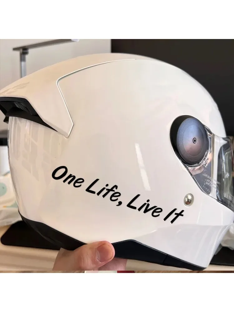 AliExpress NONE One Life Live It Sticker Waterproof Vinyl Decal, Multicolor Motorbike Bike Car Helmet Decor